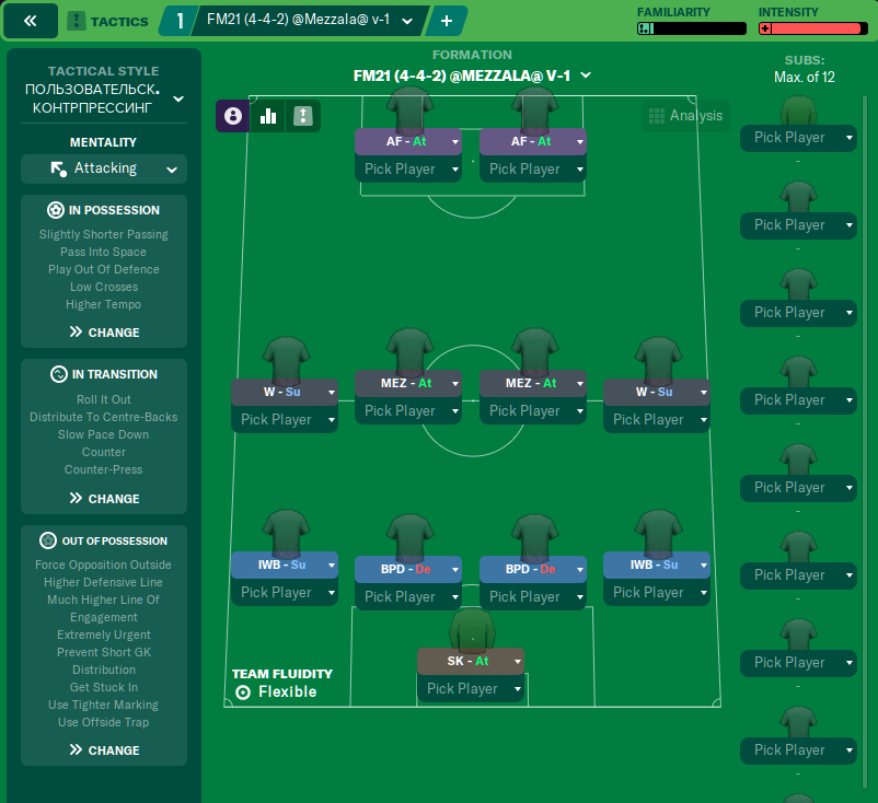 FM 21 Tactic: 4-1-4-1 The Composer, Football Manager 2021 Tactics Sharing  Section