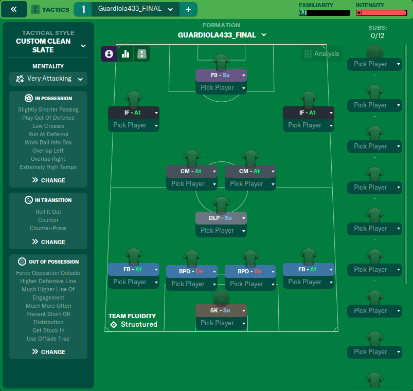Football Manager 2021 MOBILE - TOTAL POSSESSION TACTIC (4-3-3) 
